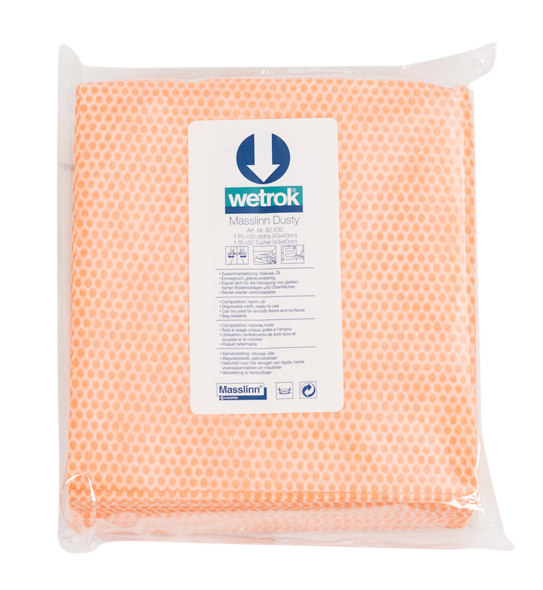 Rengøringscentret. Masslinn dusty 40x43 cm.50 stk