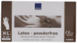Billede af Latex handsker pudderfri XL
