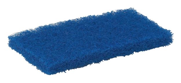 Billede af Vikan Skurepad Blå, Medium 245 mm